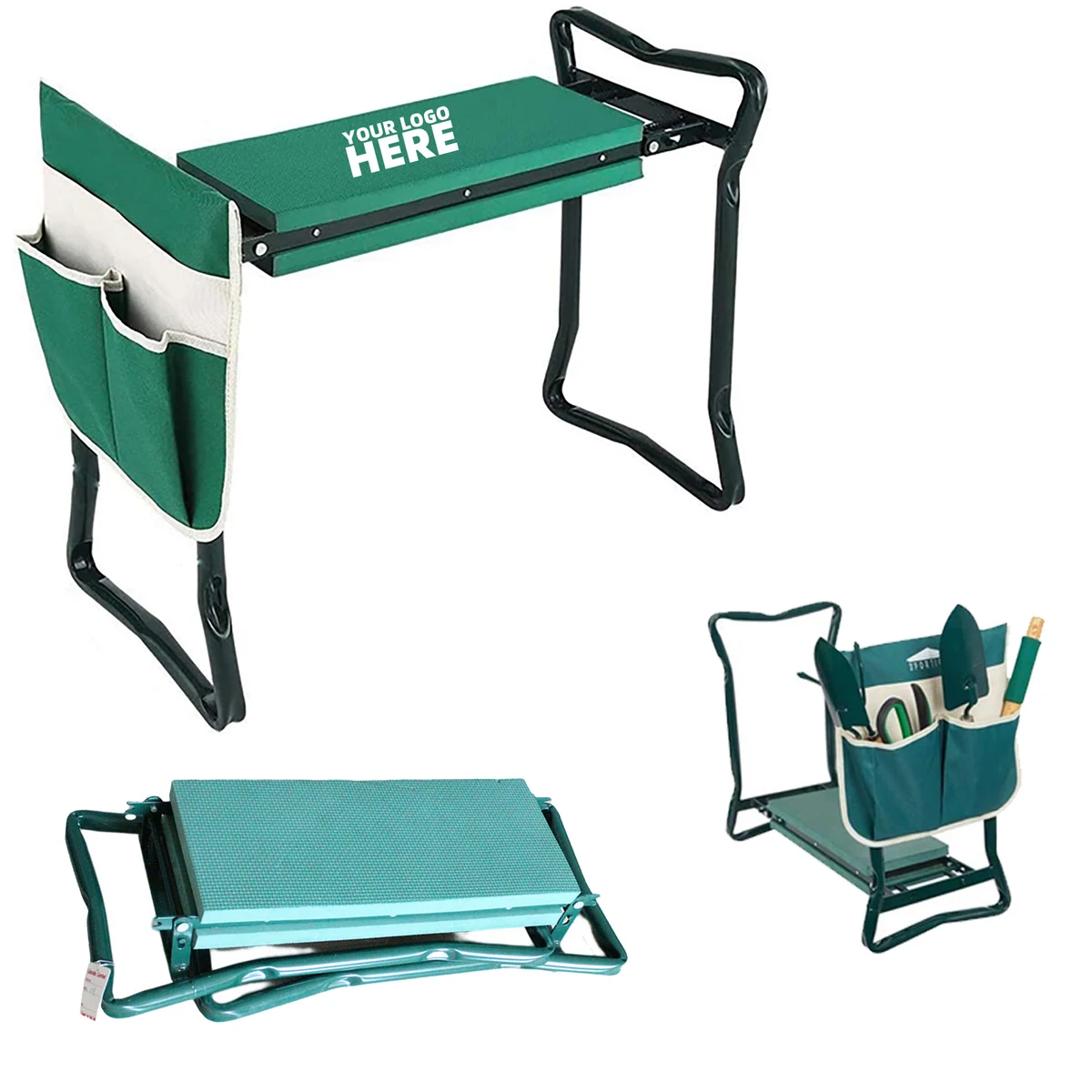 Heavy Duty Foldable Gardening Stool Kneeling Bench 1