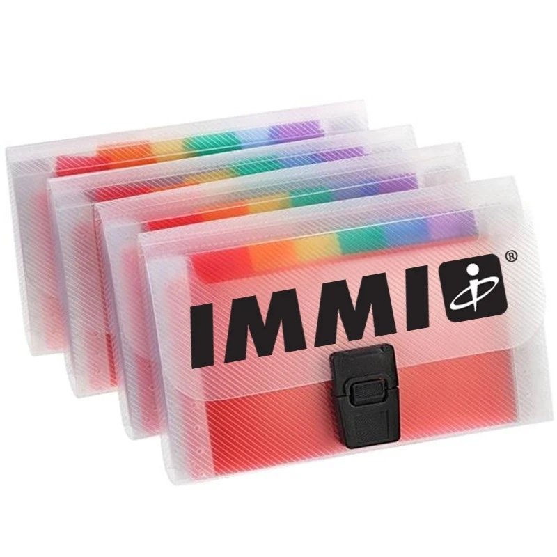 A6 Rainbow Accordion File Folder Expandable 1