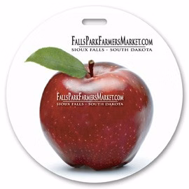 USA Made Laminated Event Tag (3.5") Circle
