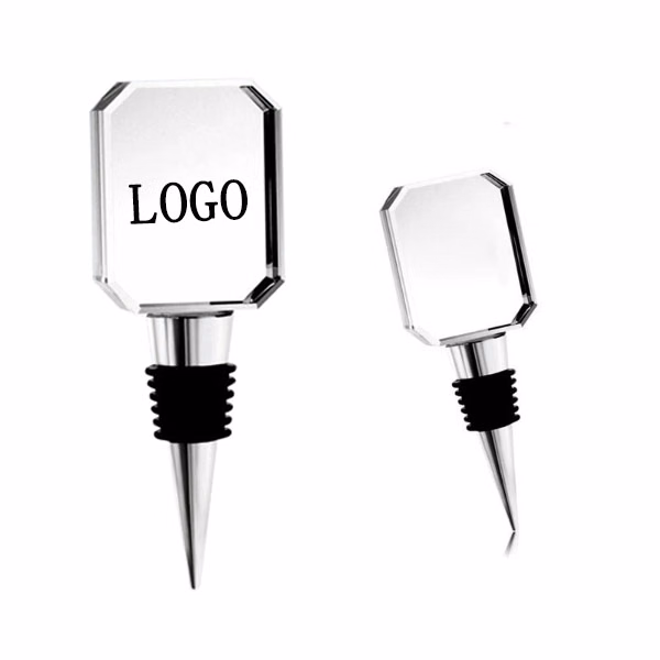 Personalized Crystal Wine Bottle Stopper