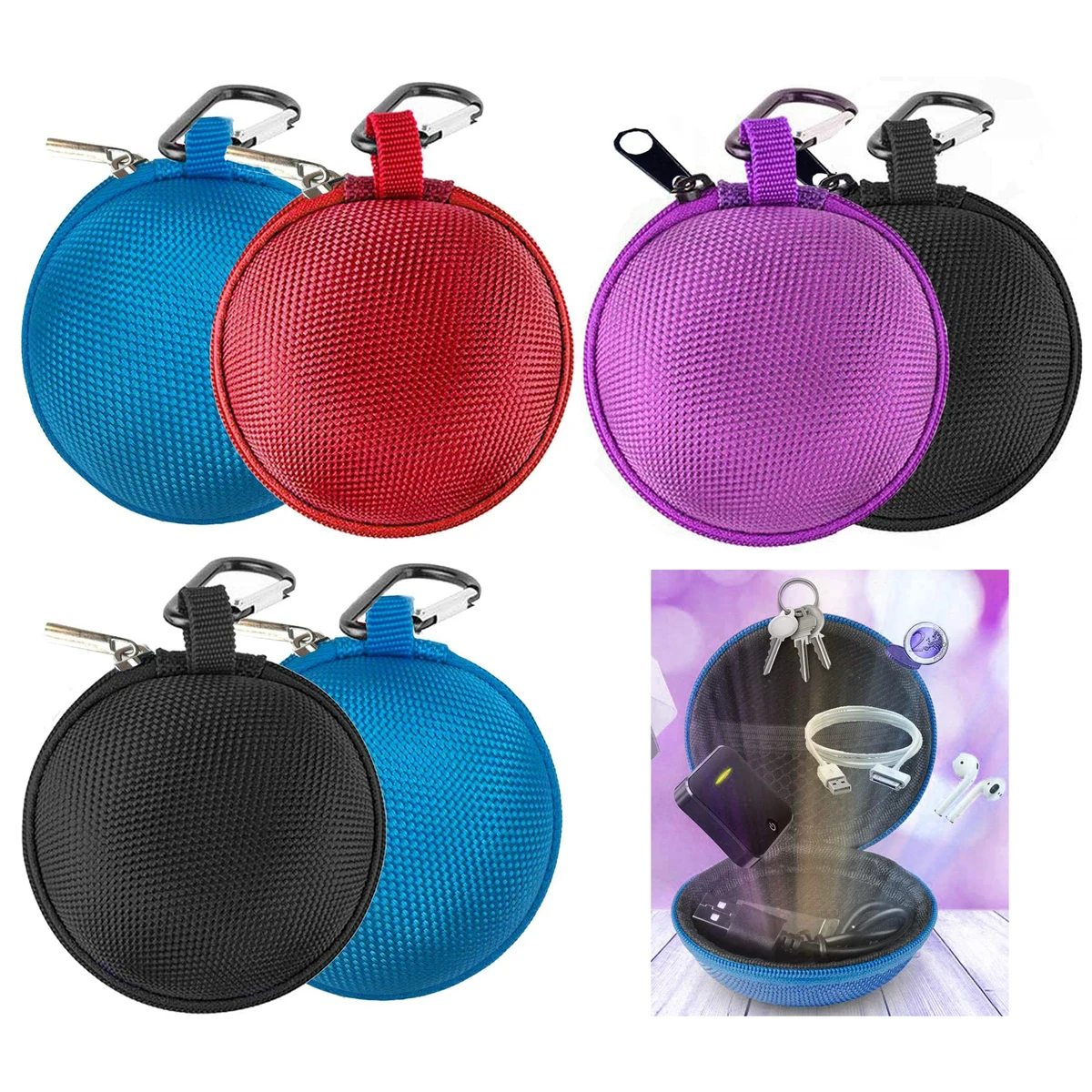 Earbud Case Mini Earphone Case 1