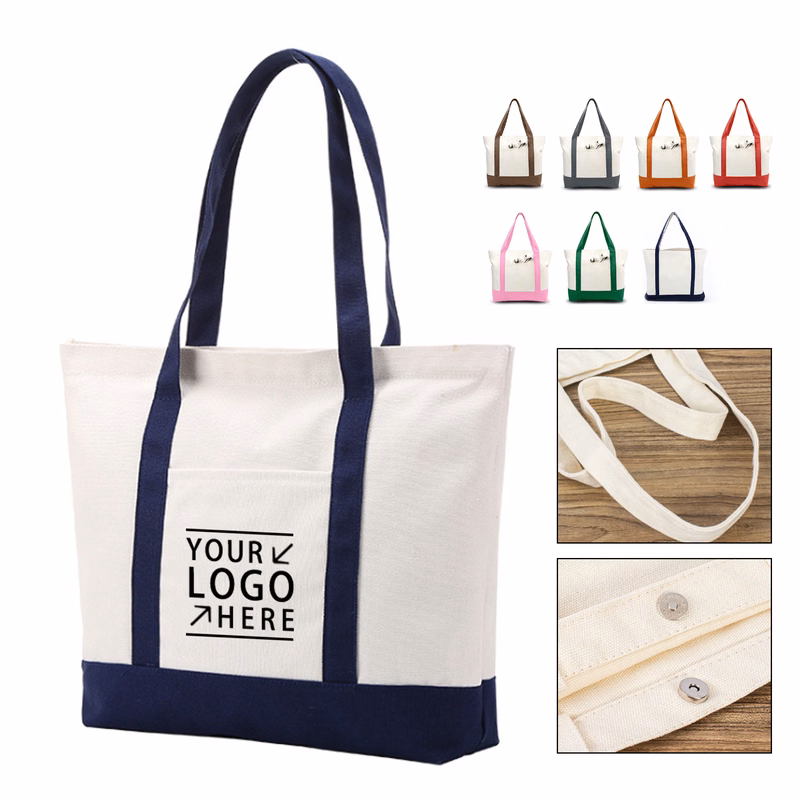 Full Color Cotton Canvas Tote Bag