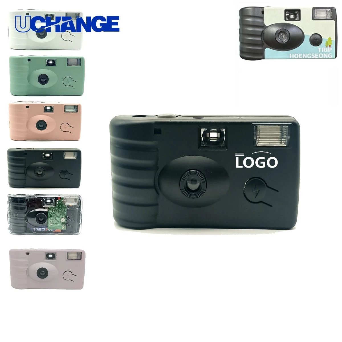 Disposable Retro Film Camera with 12 Exposures 1