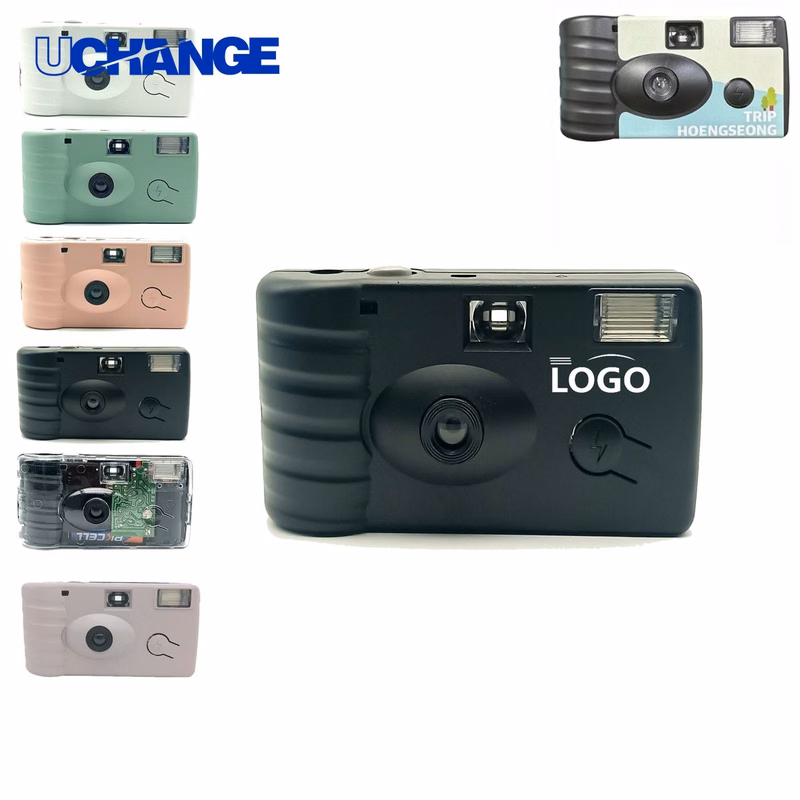Disposable Retro Film Camera with 12 Exposures