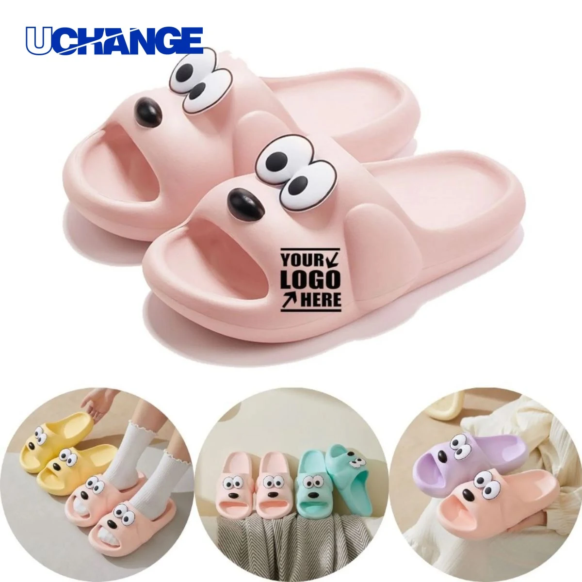 Cartoon Dog EVA Slippers 1