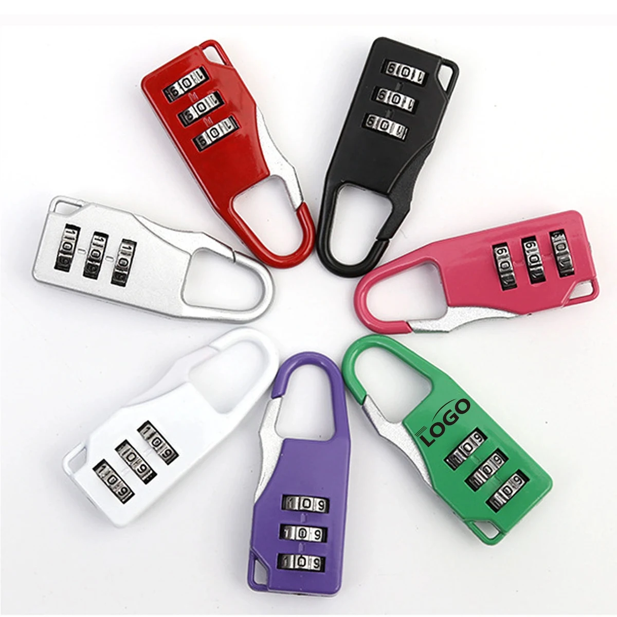 Zinc Alloy Security Combination Padlock 1