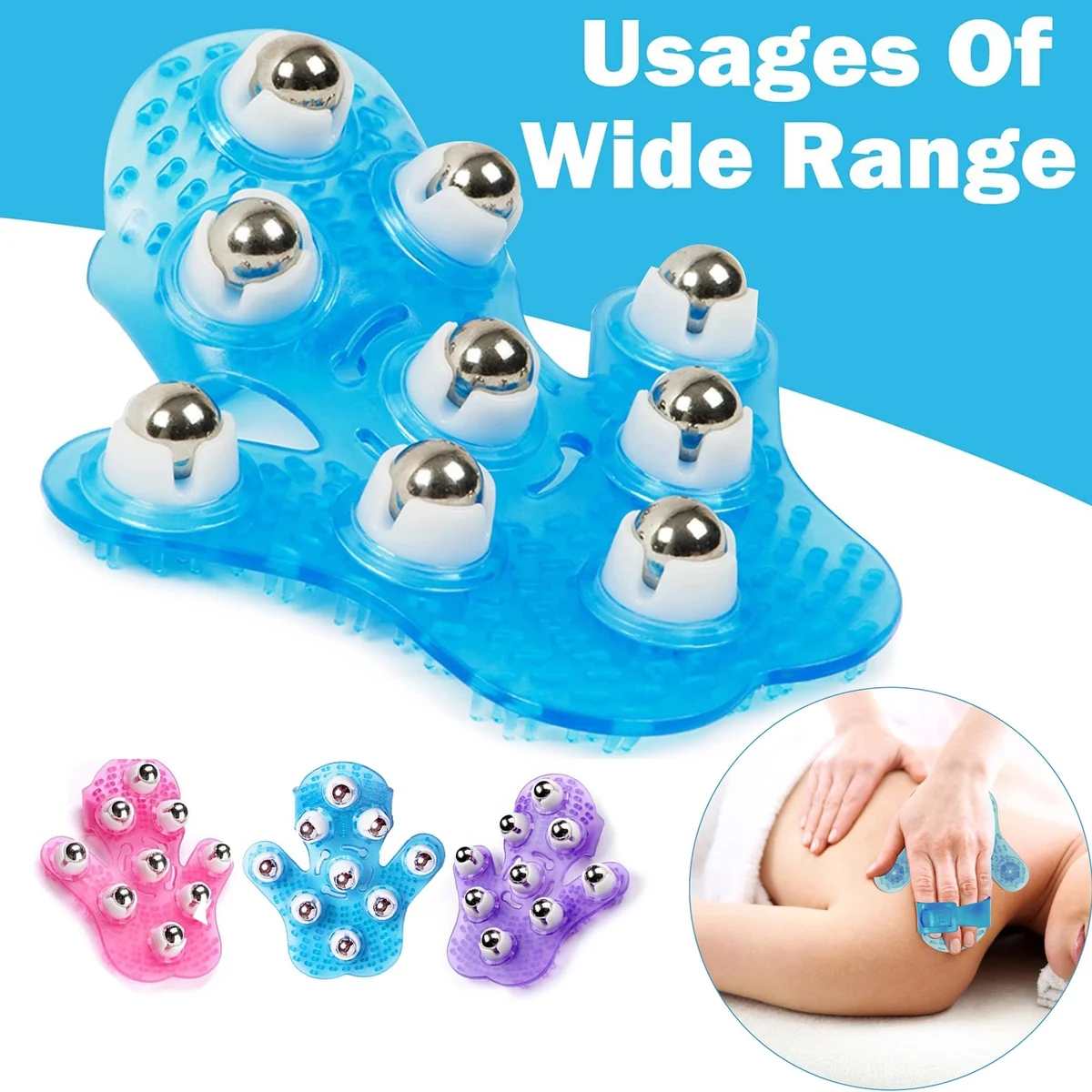 Palm Shaped Hand Held Massager for Full Body 1