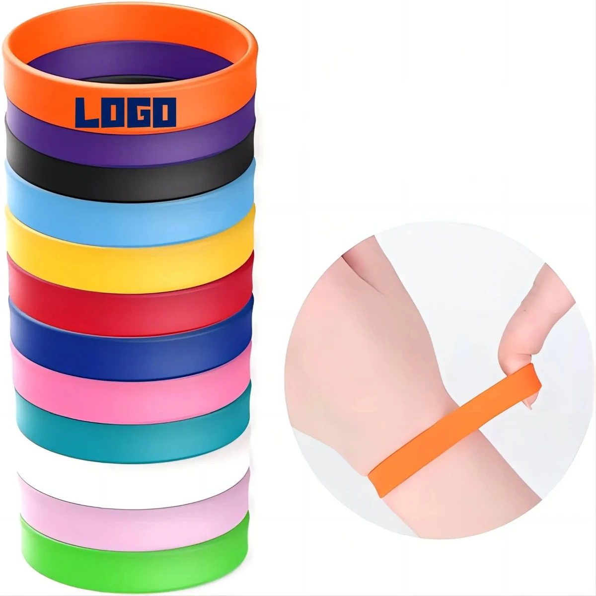 Custom Silicone Sports Bracelet 1