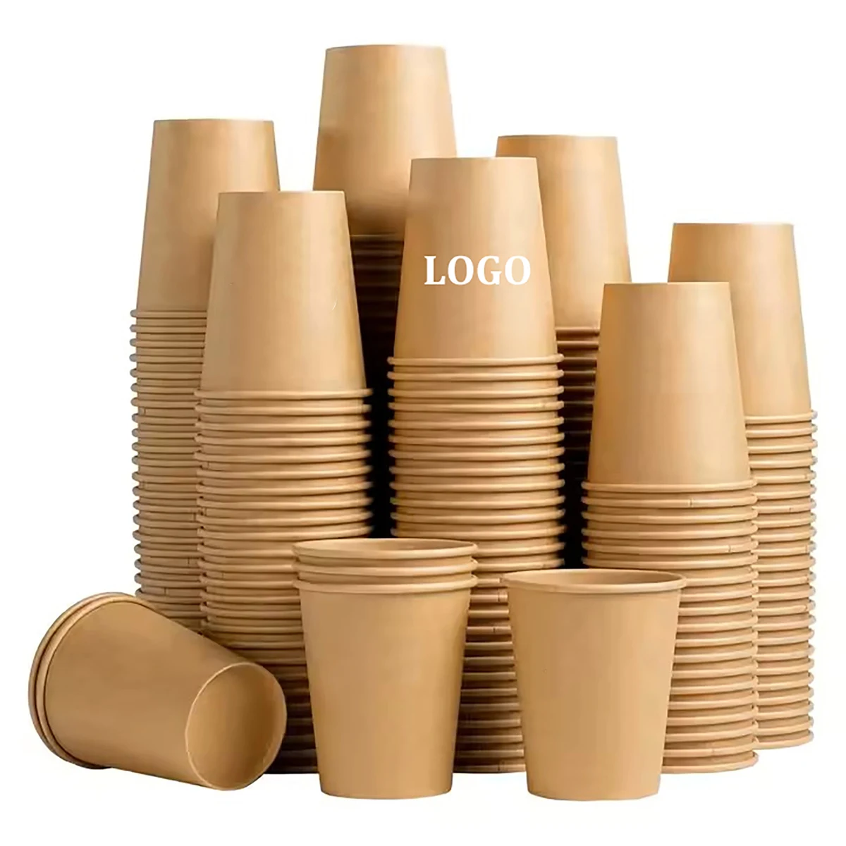 Disposable Kraft Paper Cups 1