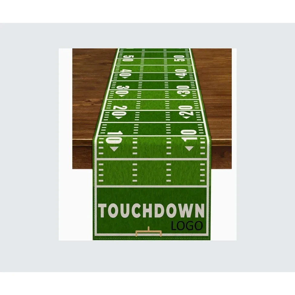 Football Table Runner for Party Decor 1