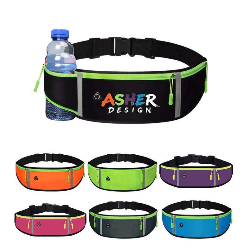 Durable Heavy Duty Anti Theft Sport Waist Pack for Gym
