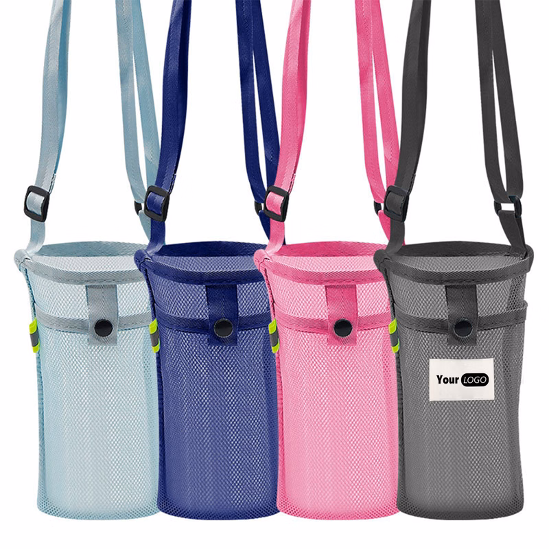 Mesh Fabric Portable Mesh Water Cup Protective Cover
