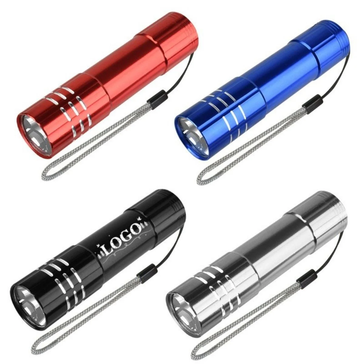 LED Aluminum Mini Rechargeable Flashlight 1
