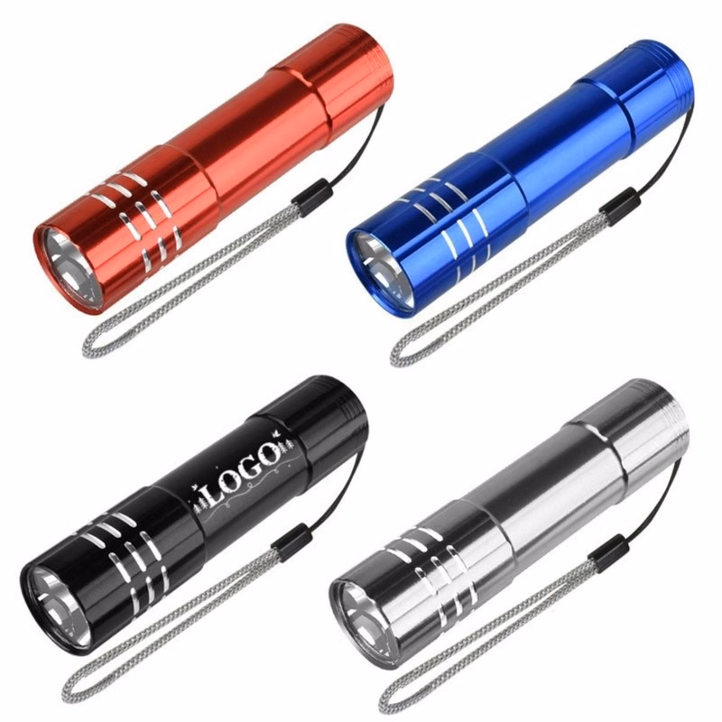 LED Aluminum Mini Rechargeable Flashlight
