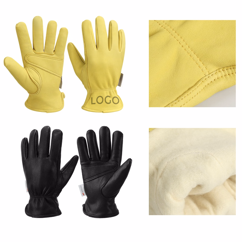 MOQ 10 PCS Stylish Woolen Warm Gloves