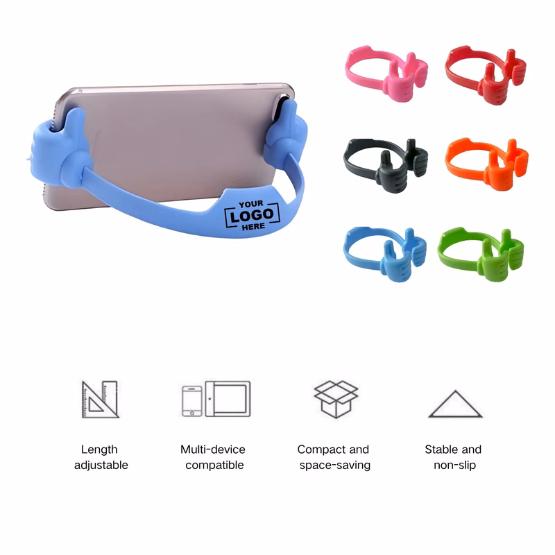 Adjustable Angle Multi Sized Universal Thumb Phone Stand