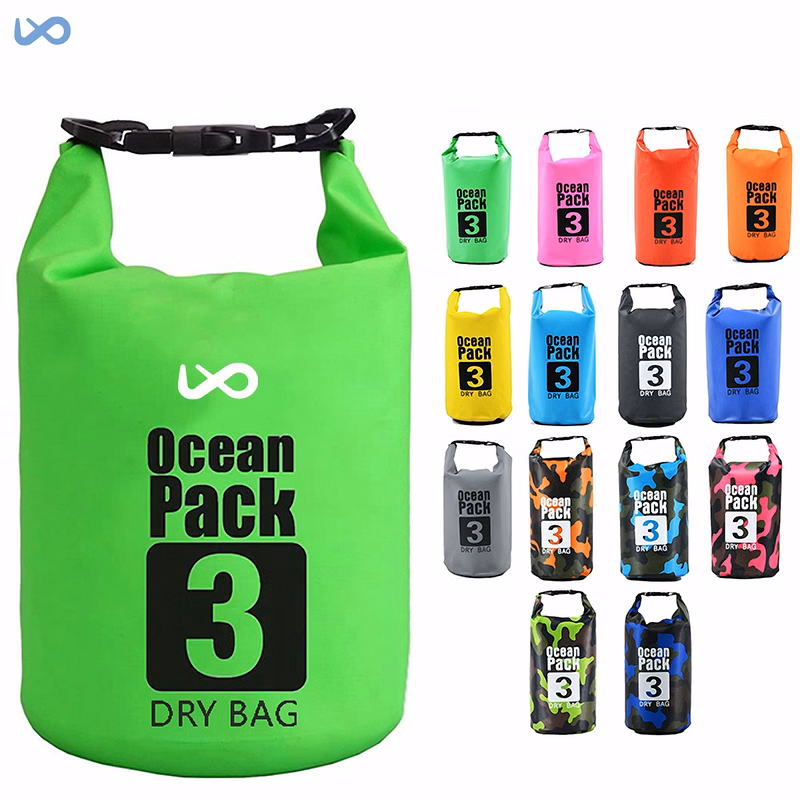 3L Waterproof Dry Sack for Outdoor Activities