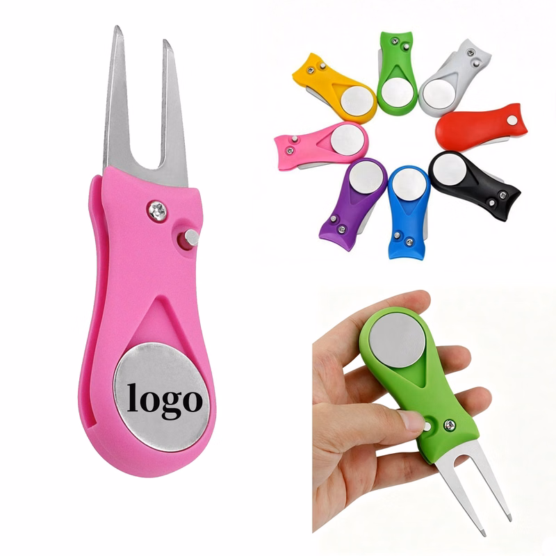 Portable Golf Green Divot Tool With Marker