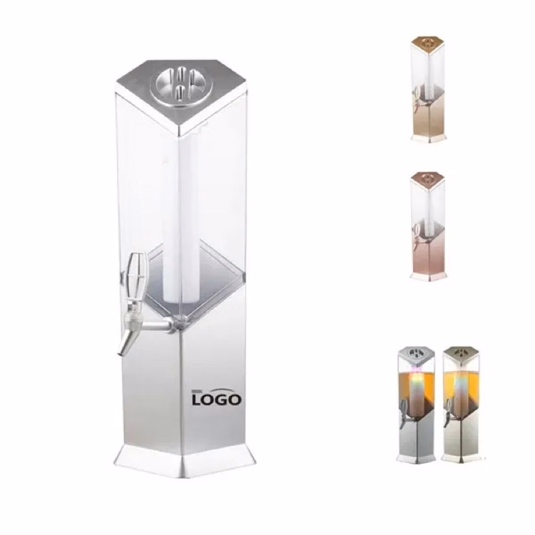 Draft Beer Tower with Built-in Lighting