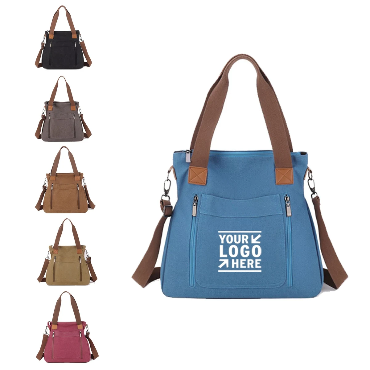 Women Canvas Tote Purse 1