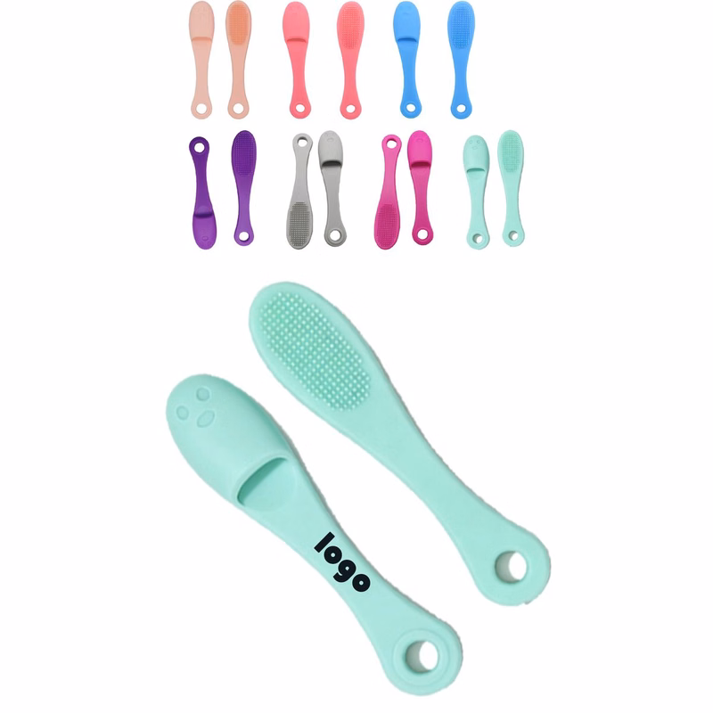Dual-Purpose Silicone Cleansing Brush for Face & Pet Groomin