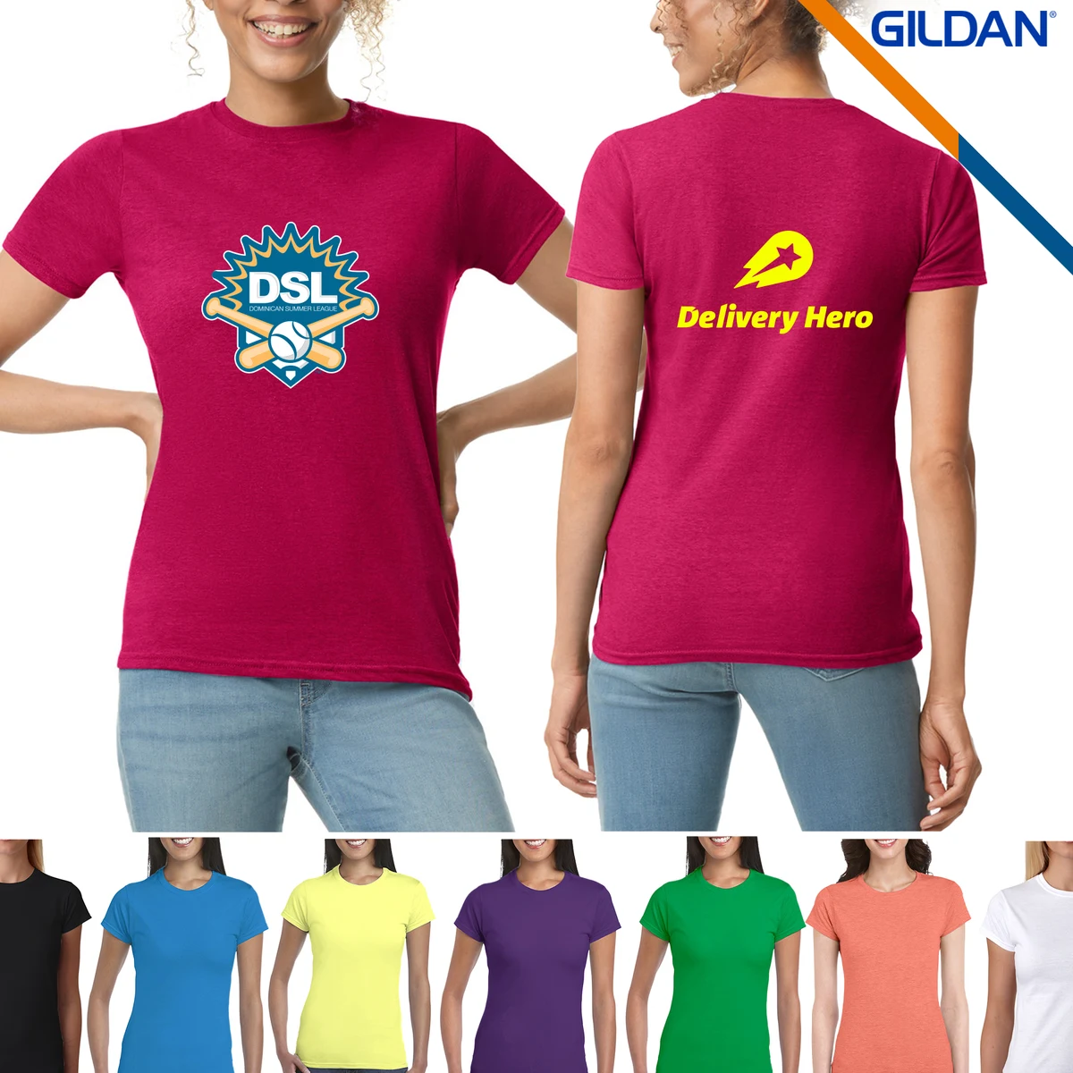 Gildan® 4.5 oz Cotton Preshrunk Ladies' Tees 1