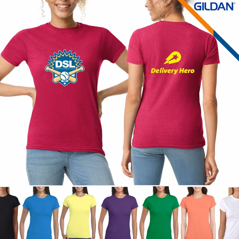 Gildan® 4.5 oz Cotton Preshrunk Ladies' Tees