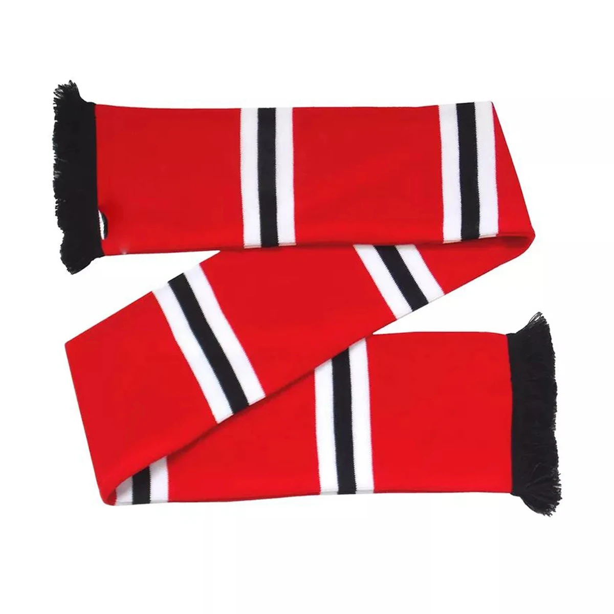 Double-Sided Football Knit Scarf 1