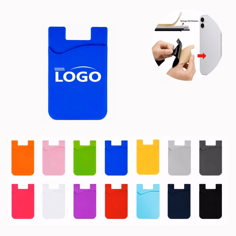 Silicone Adhesive Card Pocket