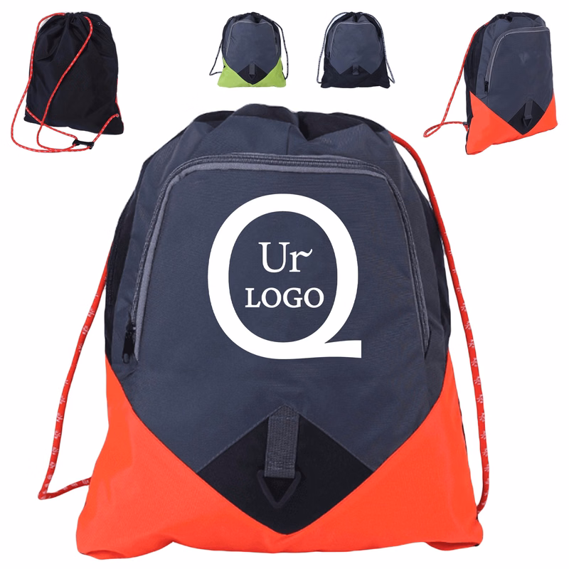 13.39X18.11 Inch Terylene Drawstring Backpack