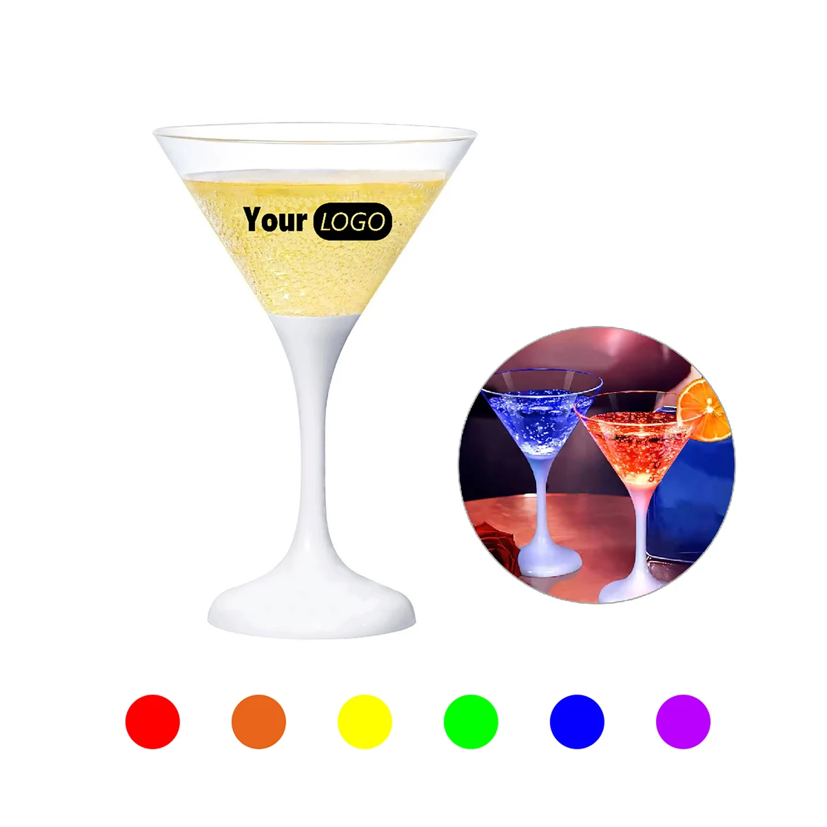 Led Luminous Wine Glass 1