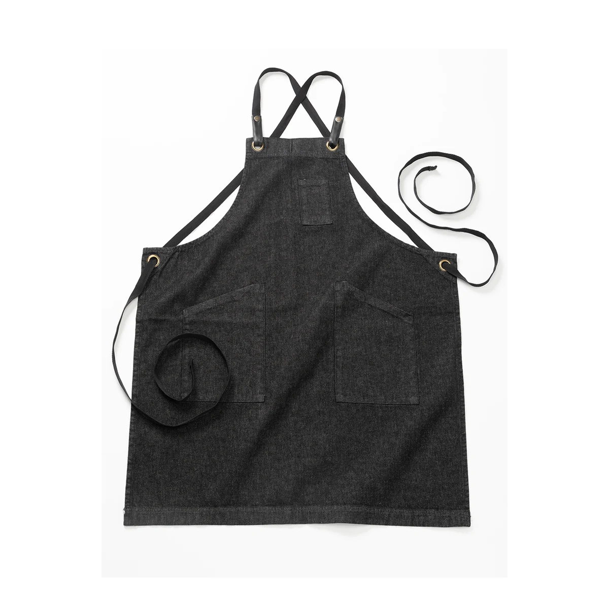 3 Pocket Cross-Back Bib Apron 1