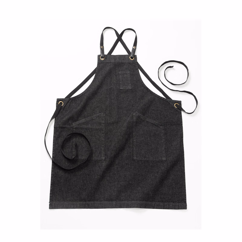 3 Pocket Cross-Back Bib Apron