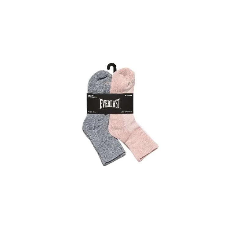 Everlast Women's Performance Mid-Crew Half Cushion Socks - 6 Pack 1