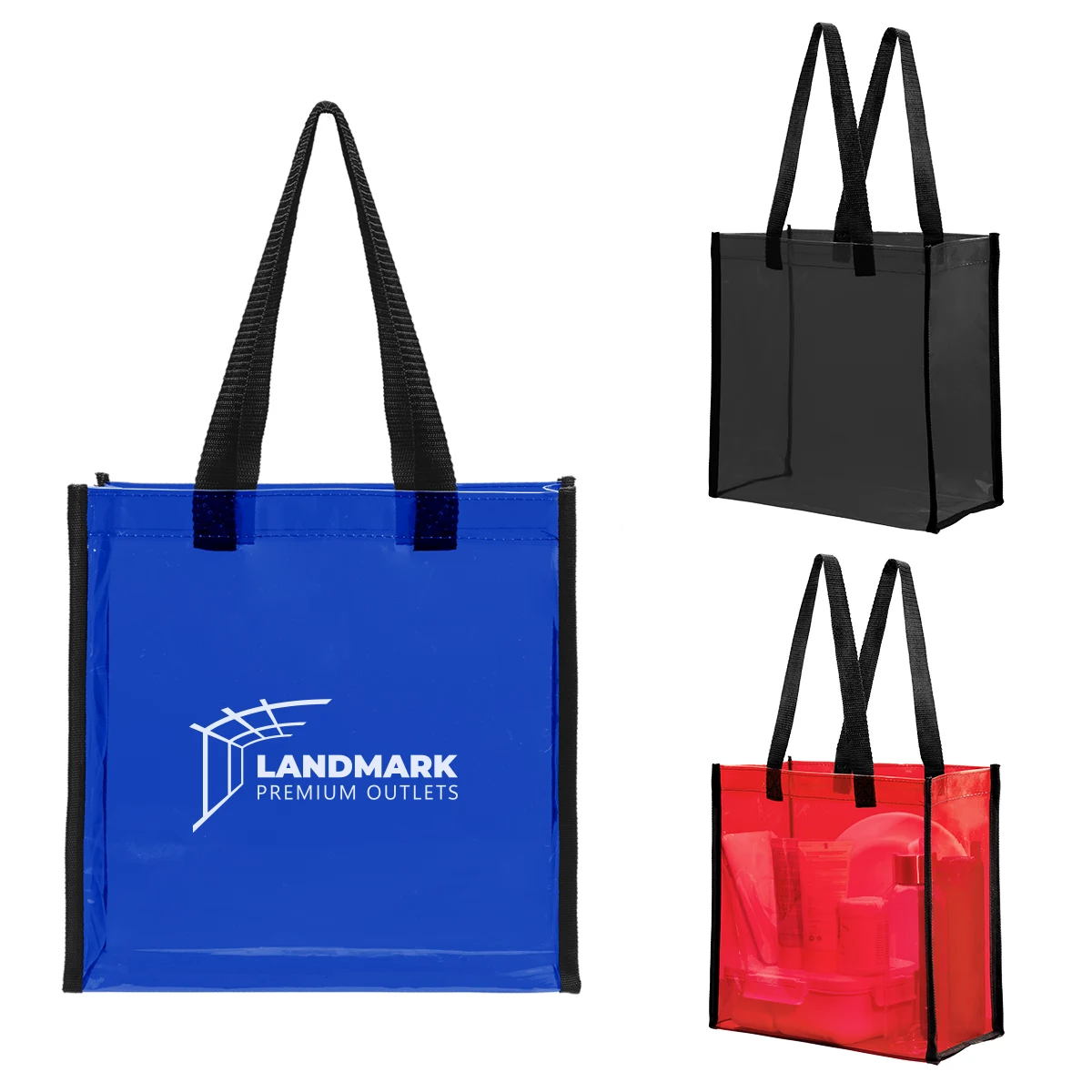 Colby Transparent Tote Bag 1