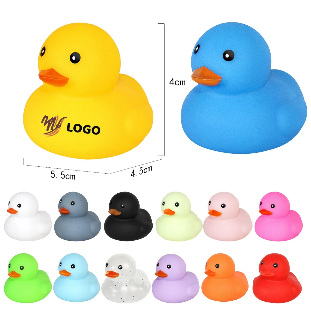 Little Yellow Rubber Duck Toys 1