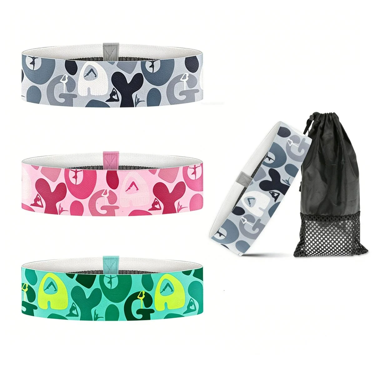 Resistance Bands with Storage Pouch for Workouts 1