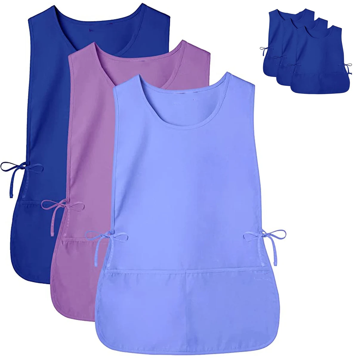 Neutral Vest Apron Work Clothes 1