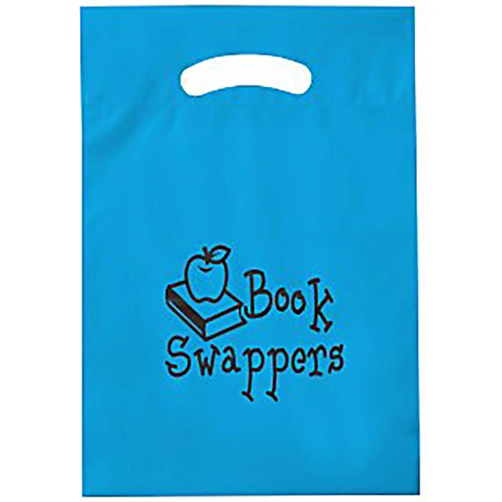 Recyclable Reinforced Handle Plastic Bag - 13" x 9" 1