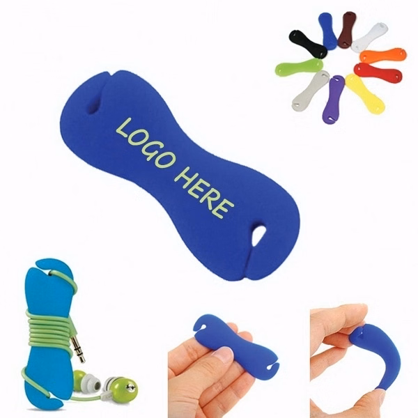 Silicone Earphone Cable Winder