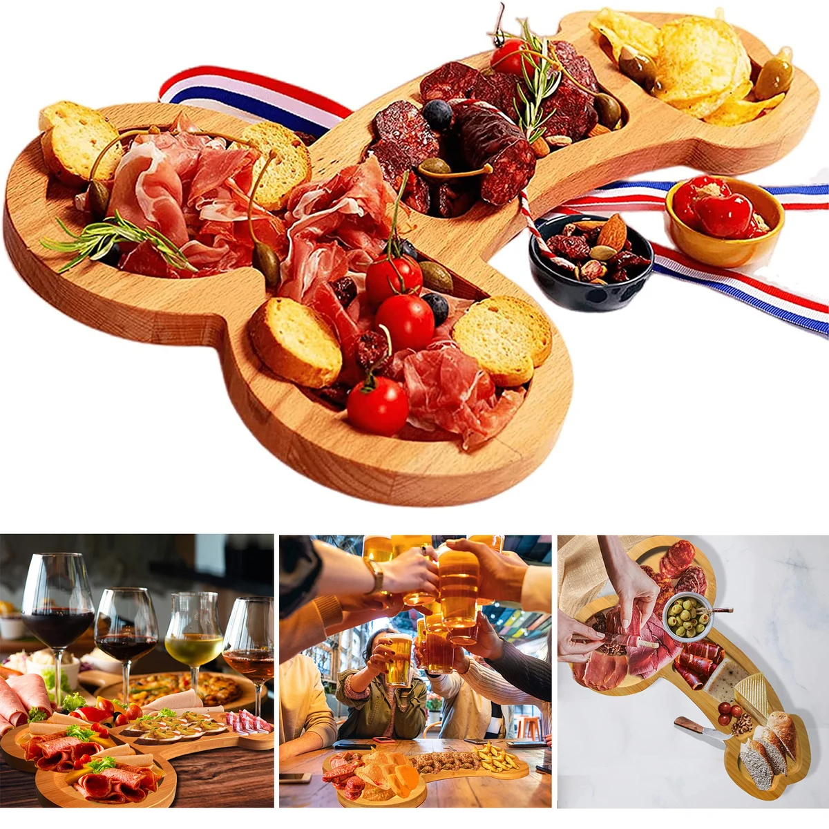 Novelty Bamboo Cheese Board 1