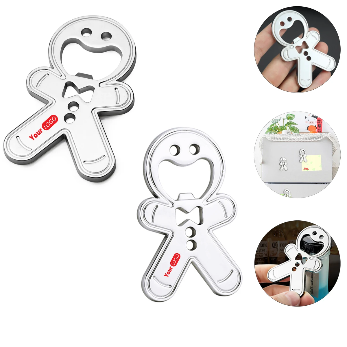 Magnetic Metal Bottle Opener MOQ 50PCS 1