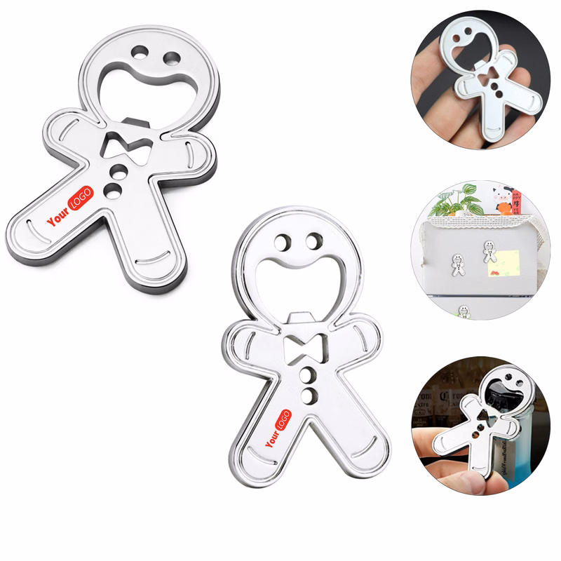 Magnetic Metal Bottle Opener MOQ 50PCS