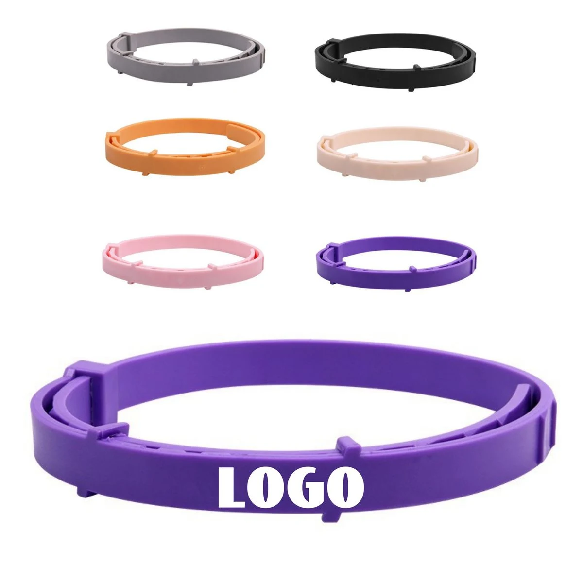 Adjustable Rubber Flea and Tick Collar for Dogs and Cats 1
