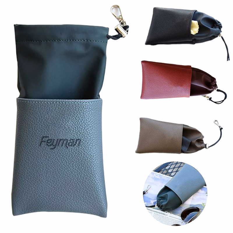 PU Leather Sunglasses Pouch
