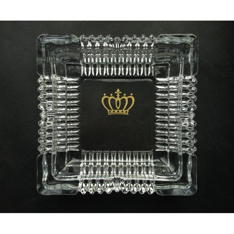 Square Glass Ashtray 1