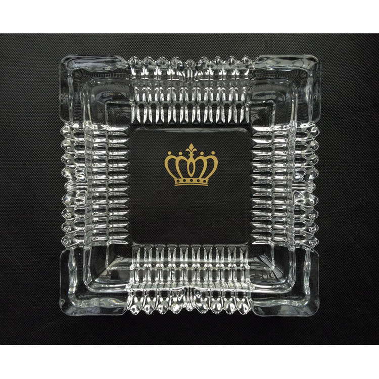 Square Glass Ashtray