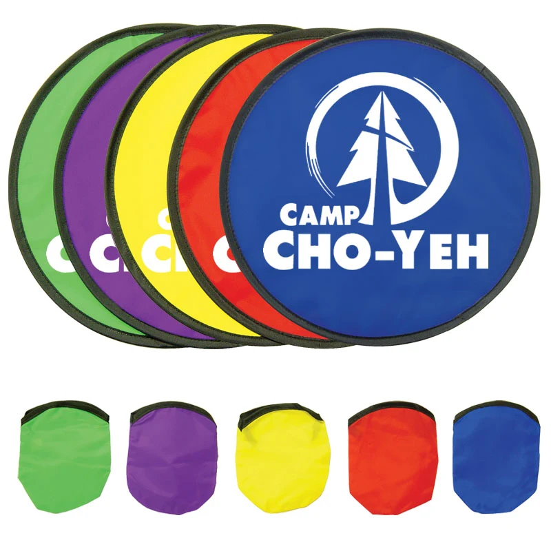 10" Foldable Flyer Disc with Matching Pouch 1
