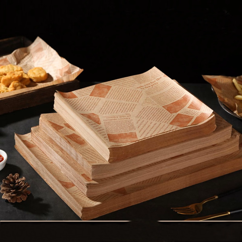 Disposable Coated Burger Greaseproof Paper