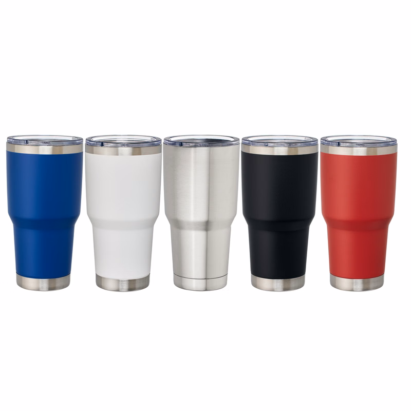 30 oz. Full Color CustomPrint Insulated Tumbler with Sliding Lid